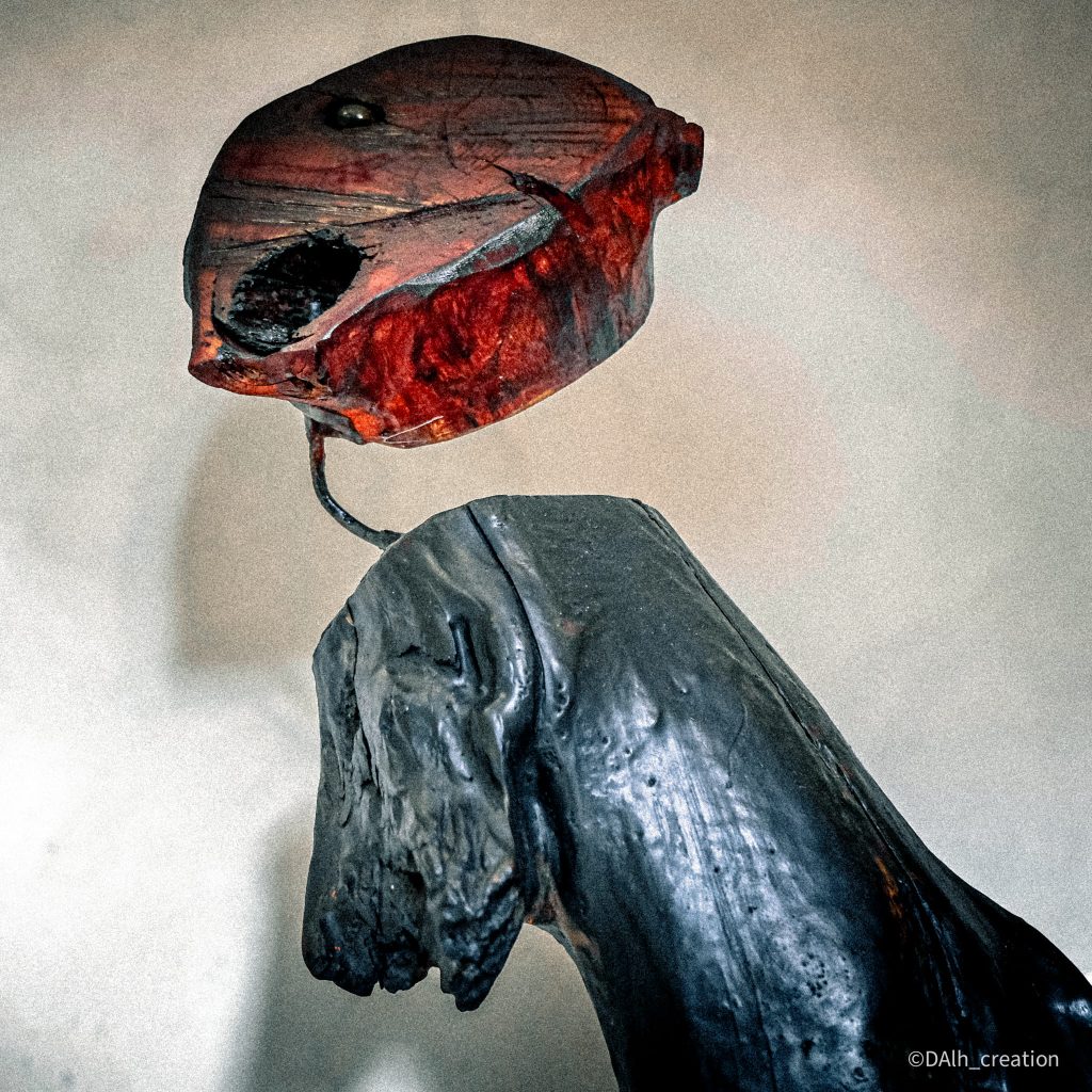 Image de l'œuvre "Freux sur tertre carmin - DAlh"